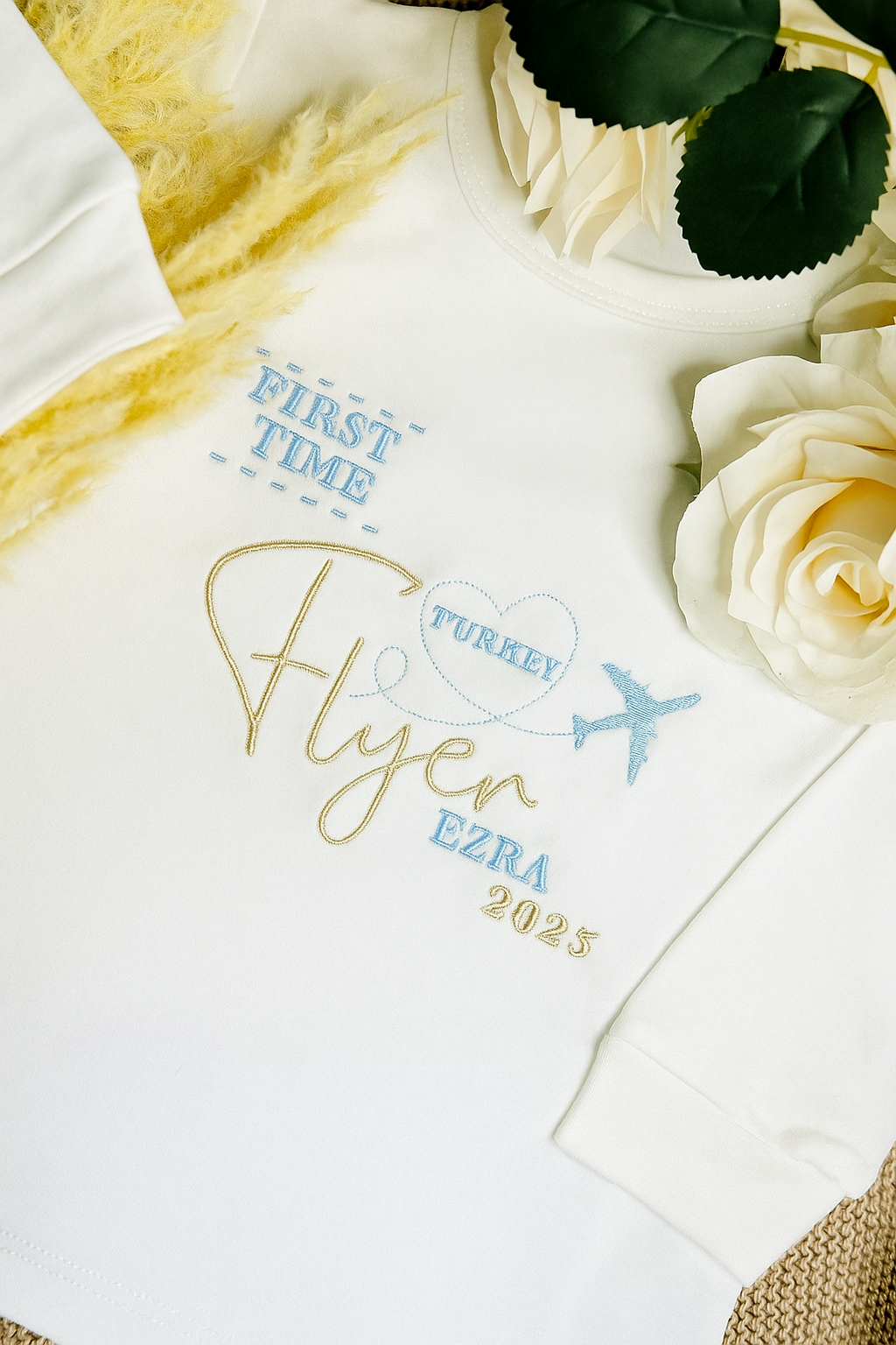 Personalised First Time Flyer Romper