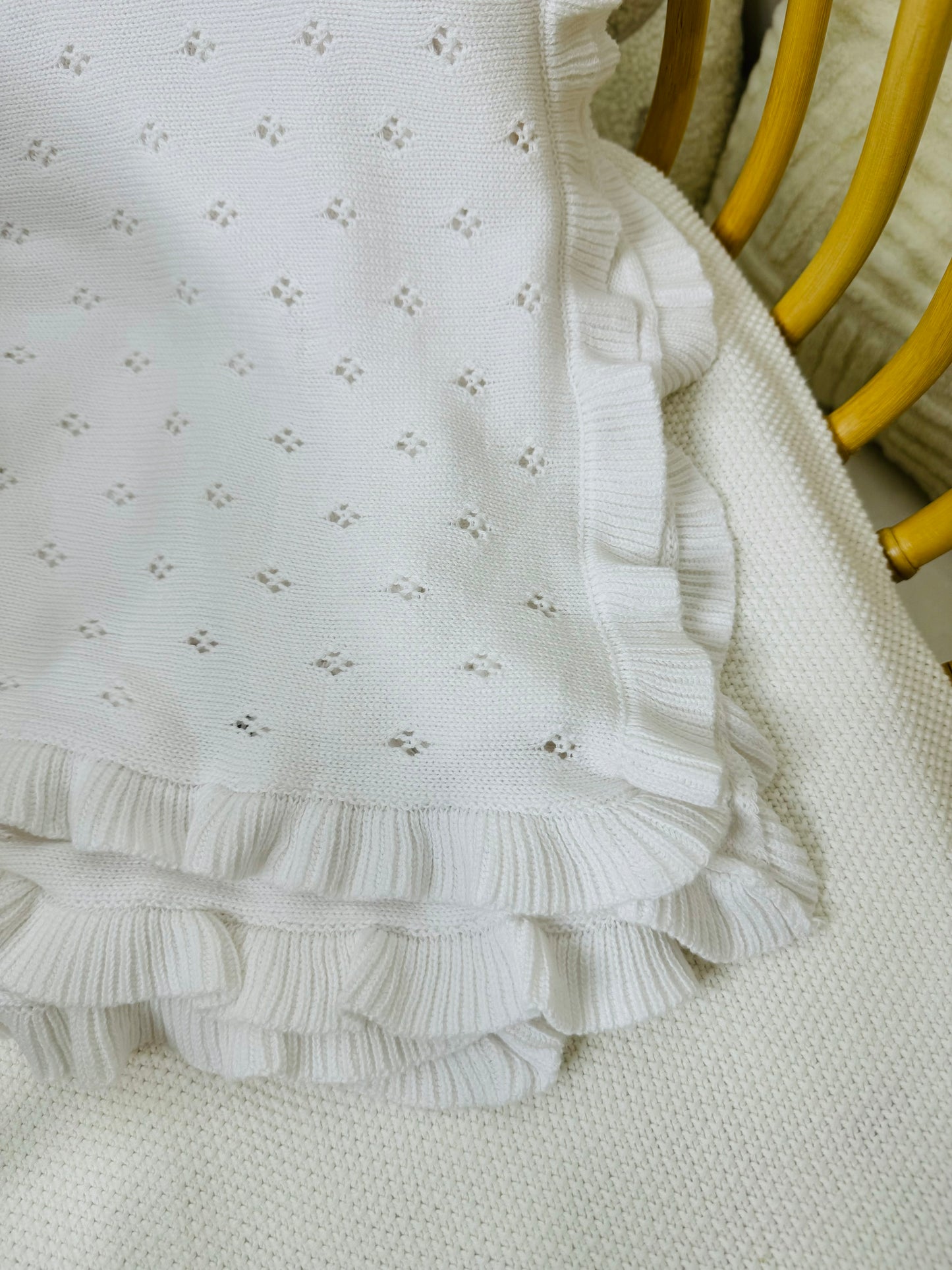 Personalised Knitted Baby Blankets