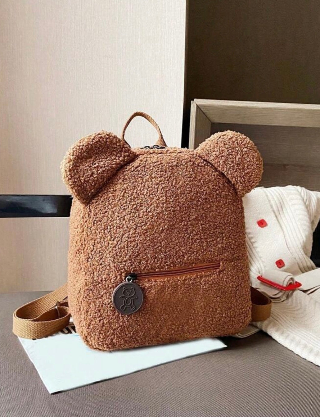Teddy Boucle Rucksack