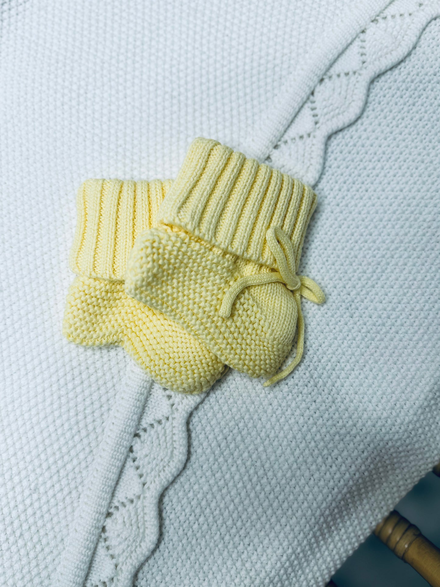 Chunky Knit Booties