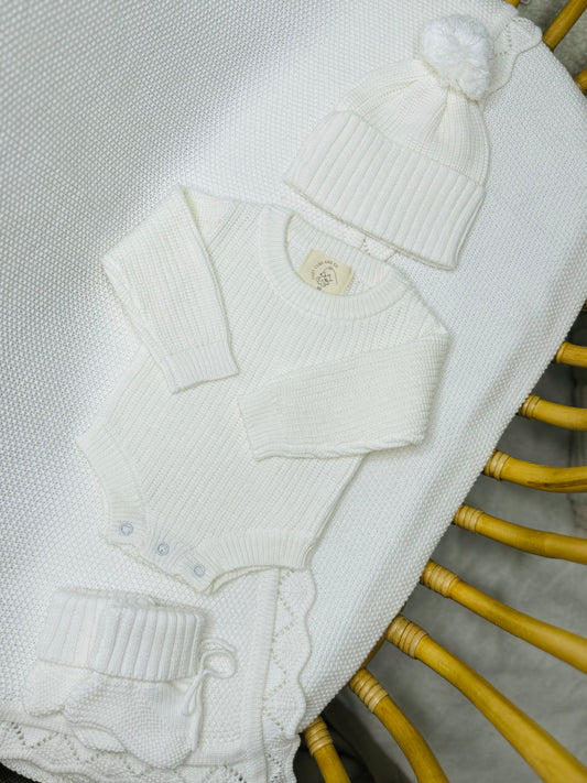 Milk Knit Romper Bundle