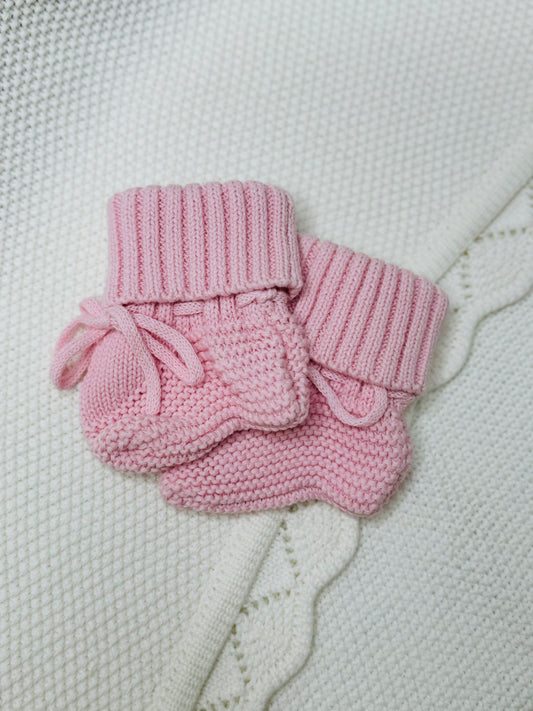 Chunky Knit Booties