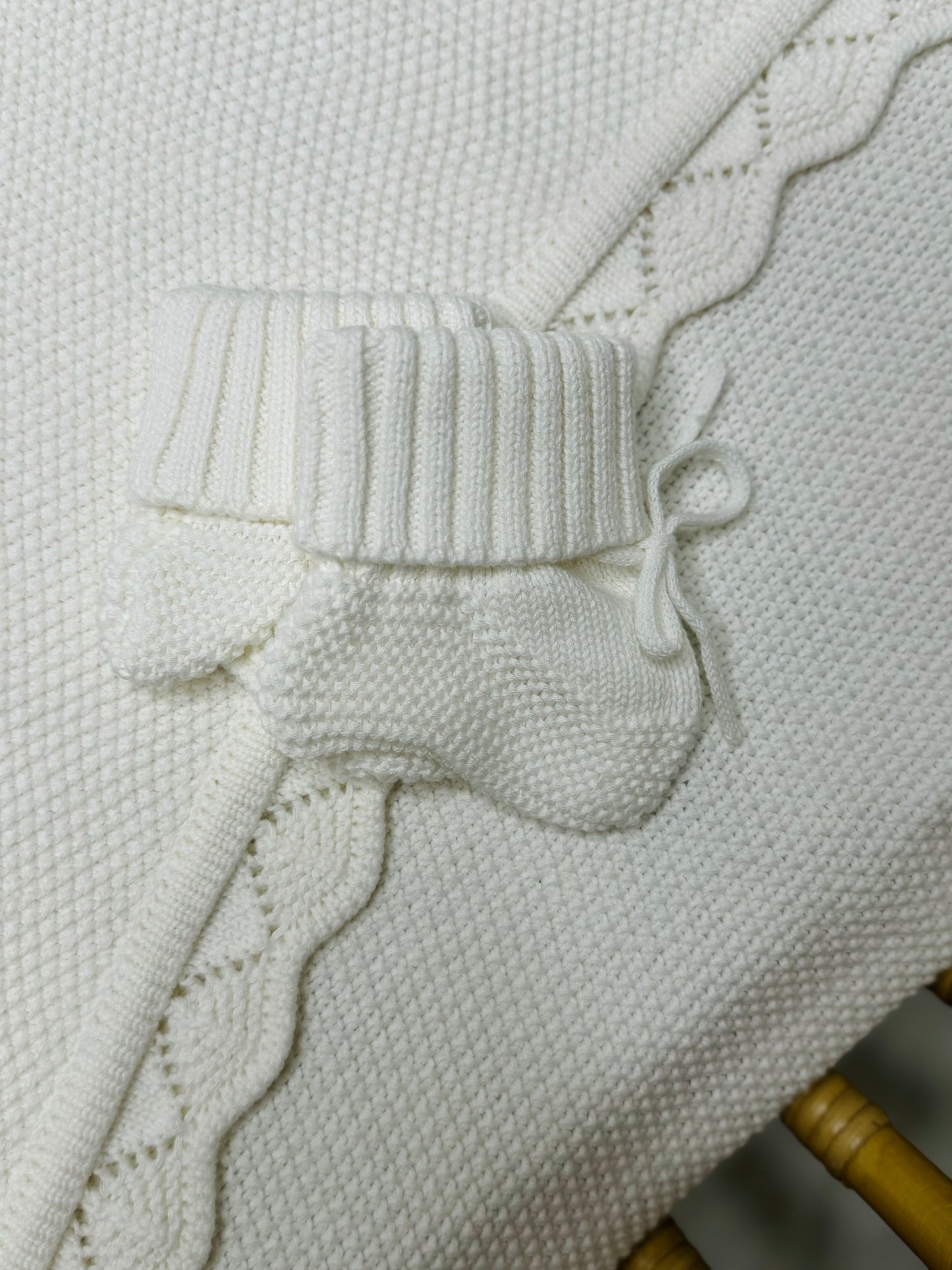 Chunky Knit Booties