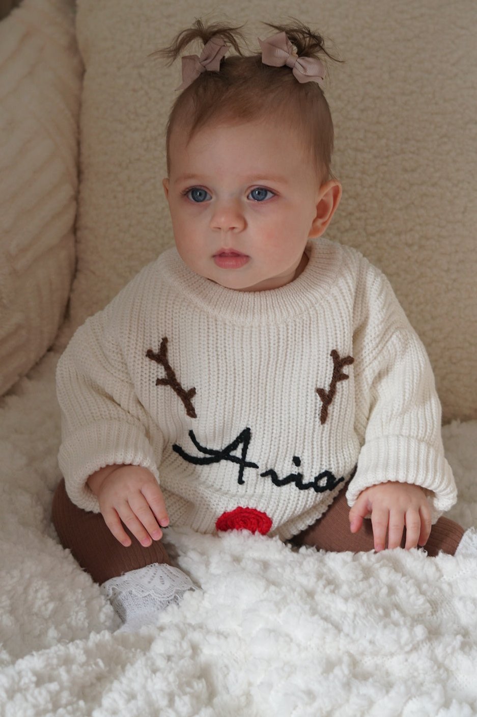 Personalised Rudolf Knit Jumper