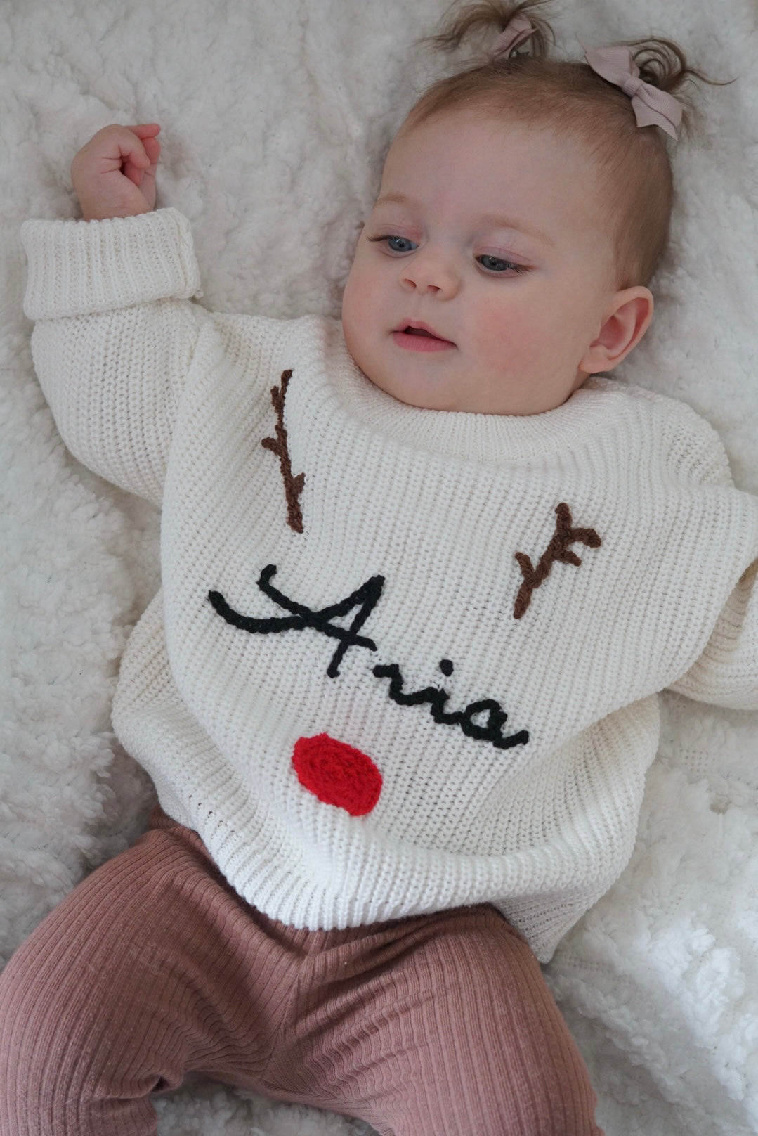 Personalised Rudolf Knit Jumper