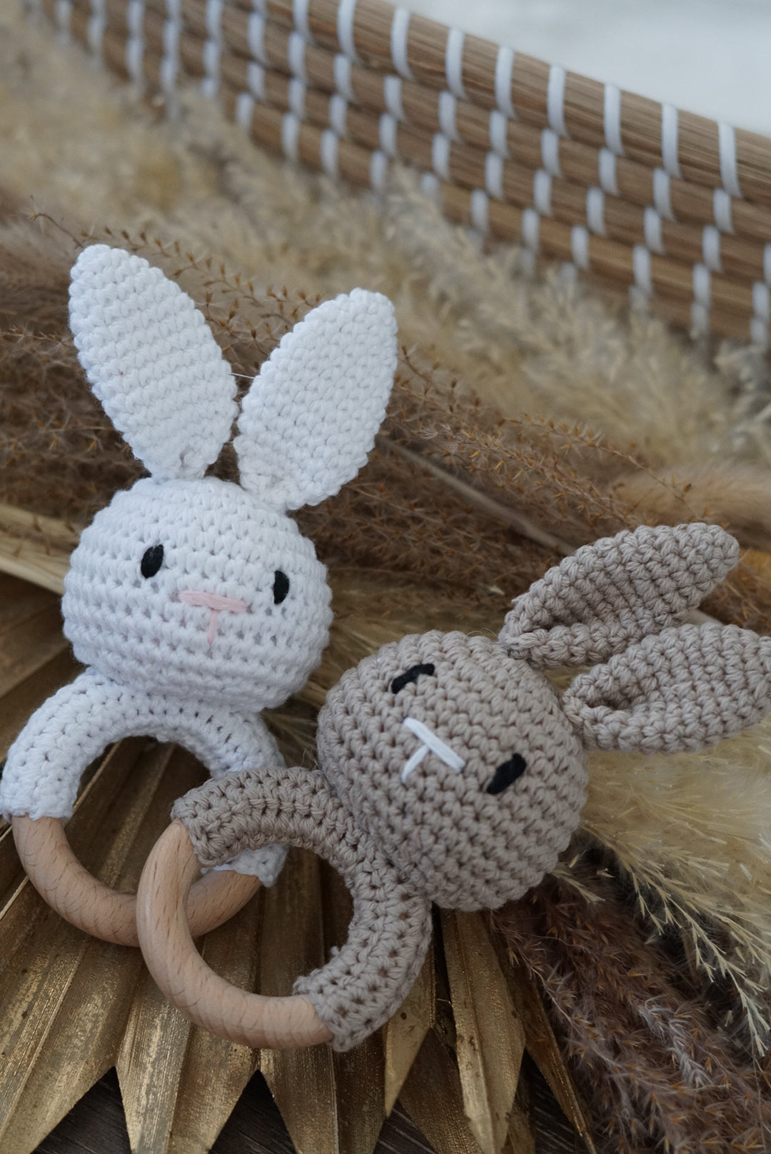 Crochet Bunny Rattles