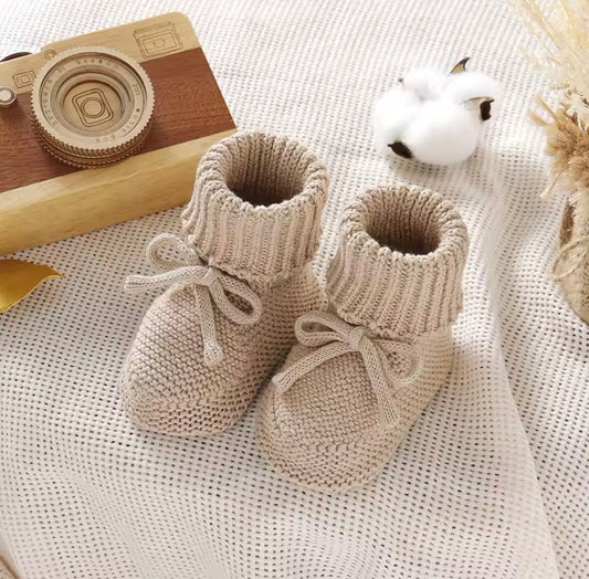 Chunky Knit Booties