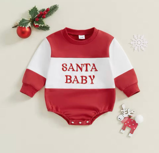 Santa Baby Romper